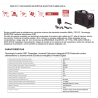 Soldador inverter eléctrico 120-200