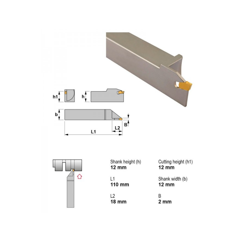 Ranurado exterior - XLCFL1212J02