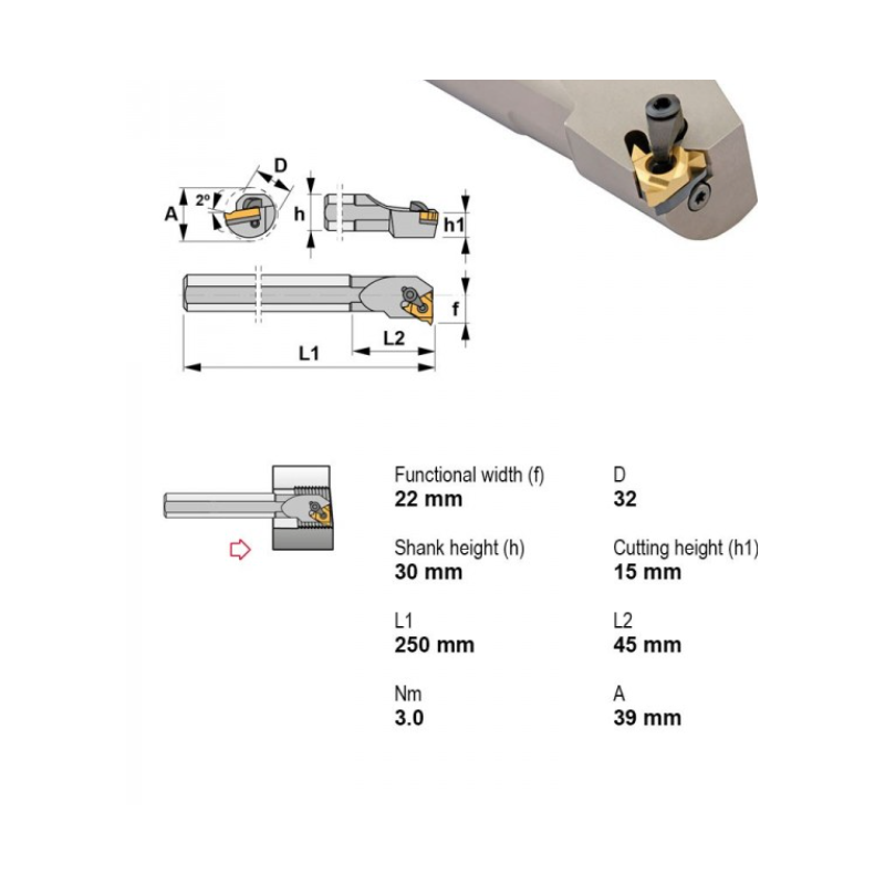 Roscado interior - S32S-CTXNL27